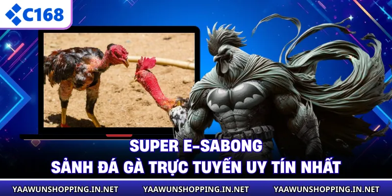 Super E-sabong - Sảnh Đá Gà Trực Tuyến Uy Tín Nhất